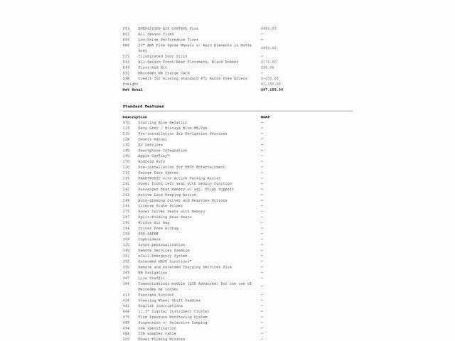 used 2023 Mercedes-Benz EQE 350 car, priced at $28,999