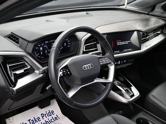 used 2023 Audi Q4 e-tron car, priced at $21,498