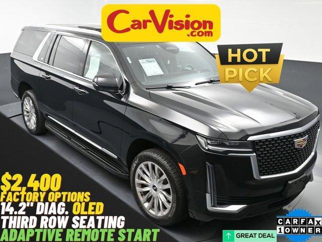 used 2023 Cadillac Escalade ESV car, priced at $54,557