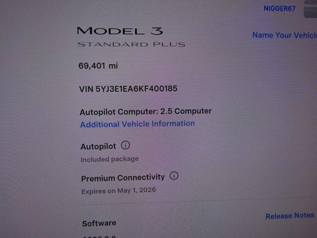 used 2019 Tesla Model 3 car, priced at $17,499