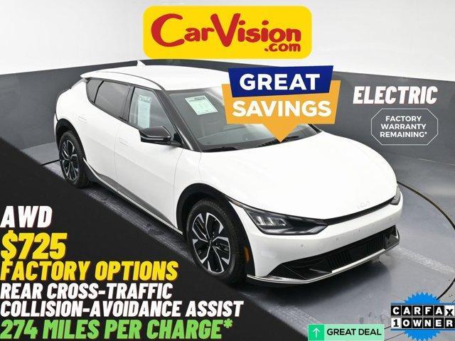 used 2022 Kia EV6 car, priced at $17,999