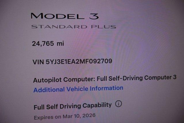 used 2021 Tesla Model 3 car, priced at $21,999