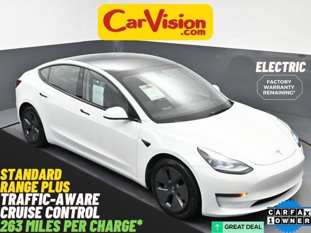 used 2021 Tesla Model 3 car, priced at $21,999