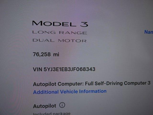 used 2018 Tesla Model 3 car, priced at $16,499