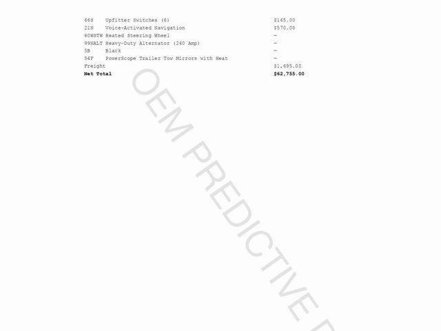 2021 White Ford F-250