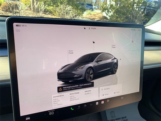 used 2022 Tesla Model 3 car, priced at $24,675