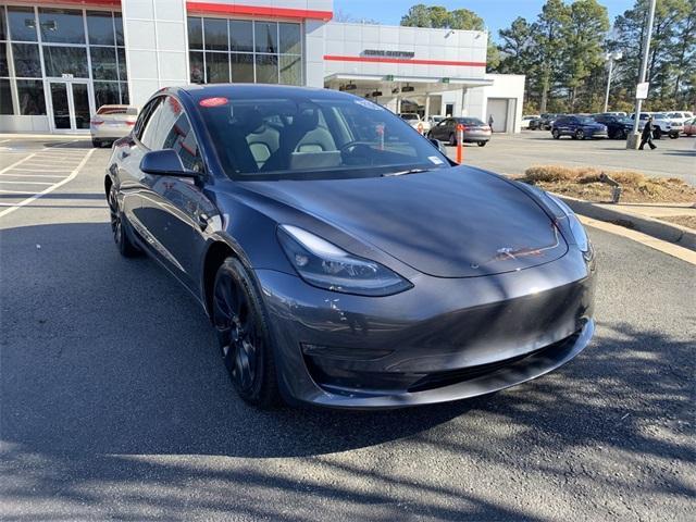used 2022 Tesla Model 3 car, priced at $24,675