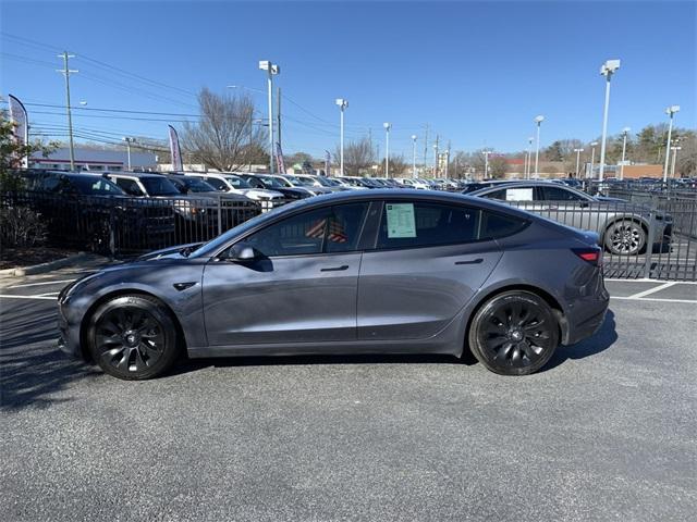 used 2022 Tesla Model 3 car, priced at $24,675