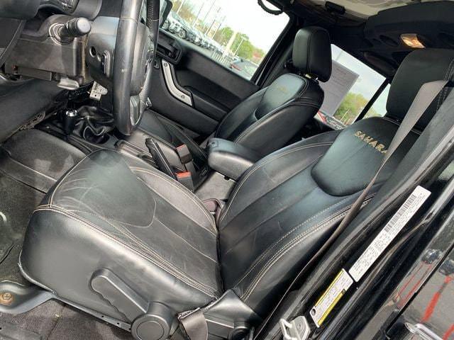 used 2013 Jeep Wrangler Unlimited car, priced at $16,499