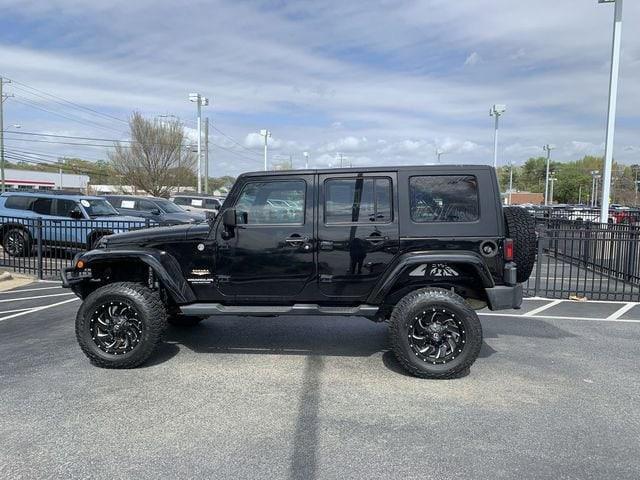 used 2013 Jeep Wrangler Unlimited car, priced at $16,499