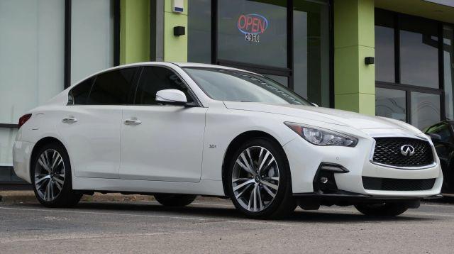 used 2018 INFINITI Q50 car, priced at $17,950