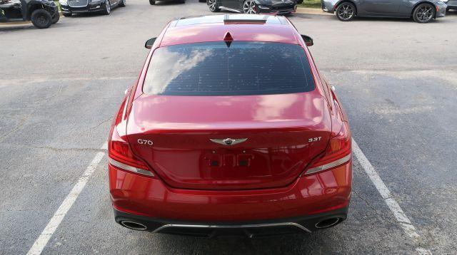 used 2021 Genesis G70 car, priced at $20,750