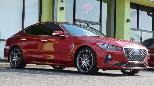 used 2021 Genesis G70 car, priced at $20,750