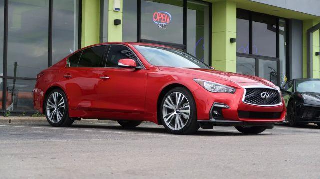 used 2022 INFINITI Q50 car, priced at $23,750