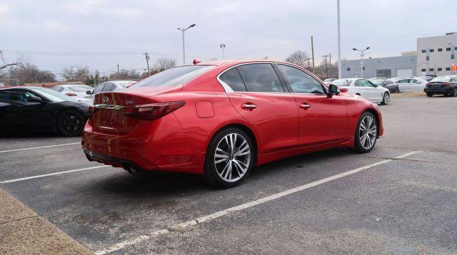 used 2022 INFINITI Q50 car, priced at $23,750