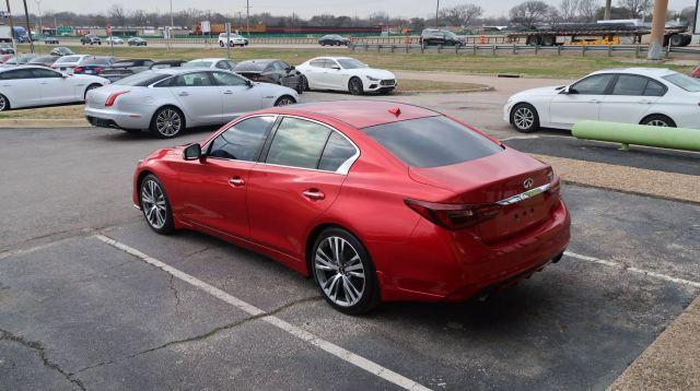 used 2022 INFINITI Q50 car, priced at $23,750