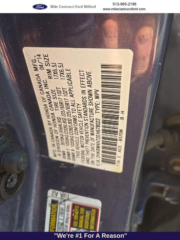 used 2014 Honda CR-V car, priced at $13,950