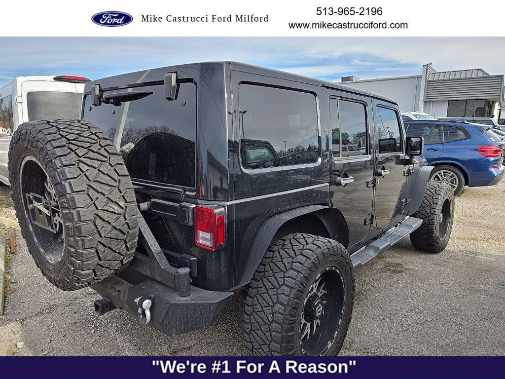 used 2017 Jeep Wrangler Unlimited car, priced at $17,950