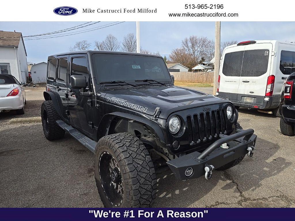 used 2017 Jeep Wrangler Unlimited car, priced at $17,950