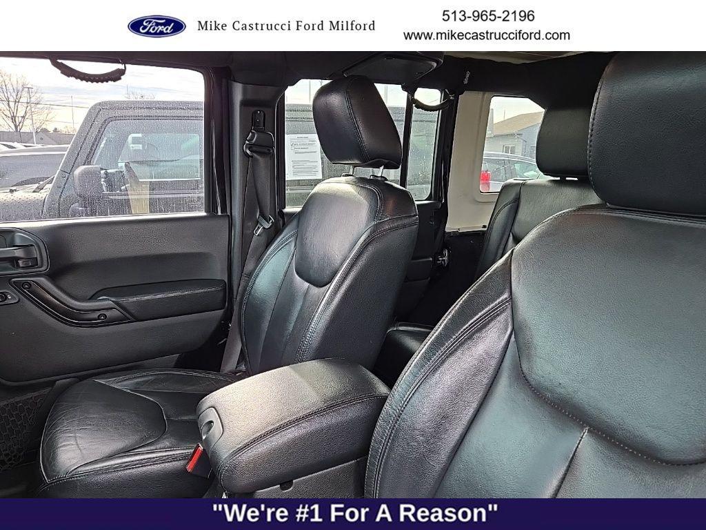 used 2017 Jeep Wrangler Unlimited car, priced at $17,950