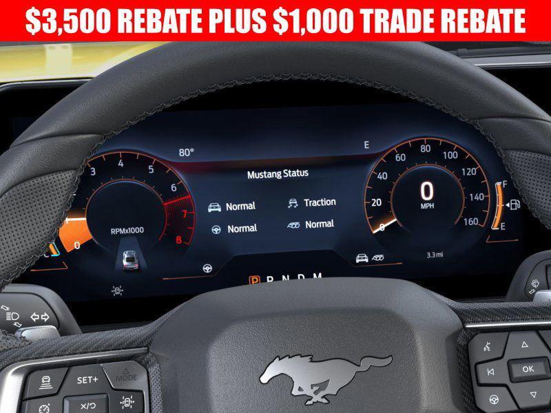 new 2025 Ford Mustang car, priced at $59,896