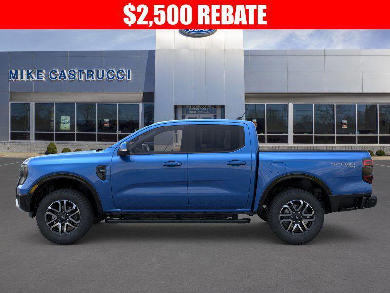 new 2025 Ford Ranger car, priced at $48,450