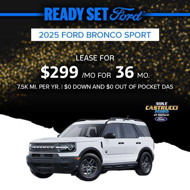new 2025 Ford Bronco Sport car, priced at $36,500