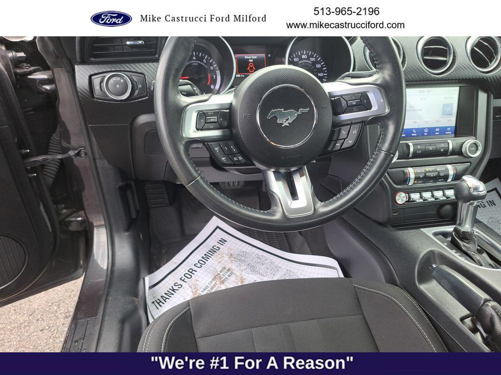used 2022 Ford Mustang car, priced at $22,650