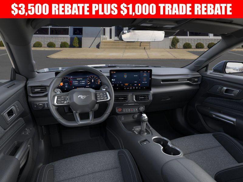 new 2025 Ford Mustang car, priced at $46,215