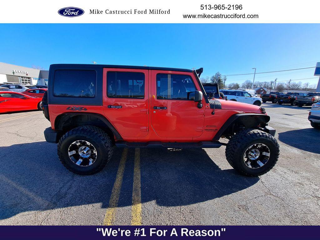 used 2013 Jeep Wrangler Unlimited car, priced at $12,450