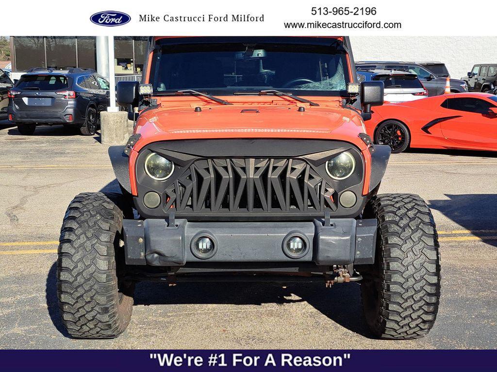 used 2013 Jeep Wrangler Unlimited car, priced at $12,450