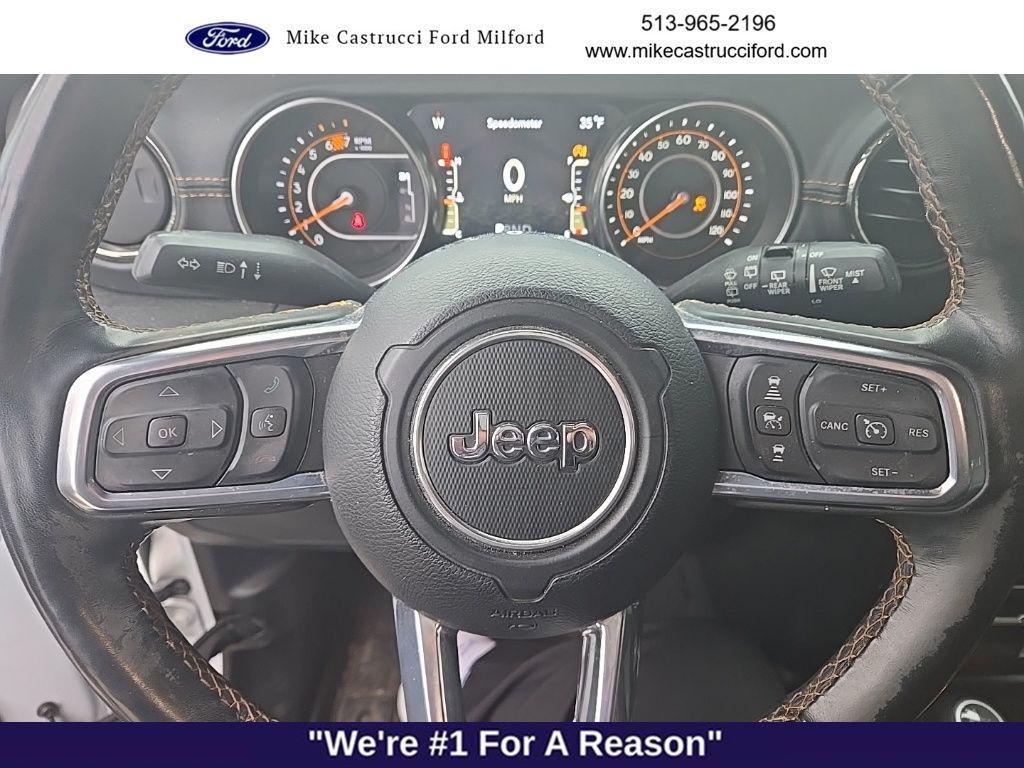 used 2022 Jeep Wrangler Unlimited car, priced at $33,450