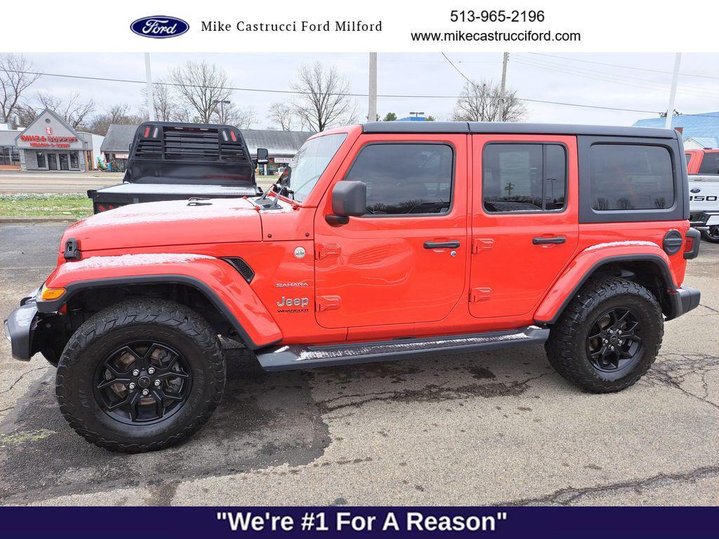 used 2020 Jeep Wrangler Unlimited car, priced at $22,450