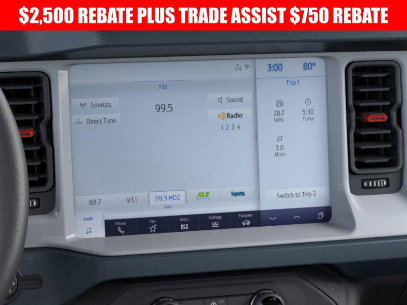 new 2025 Ford Bronco car, priced at $53,210