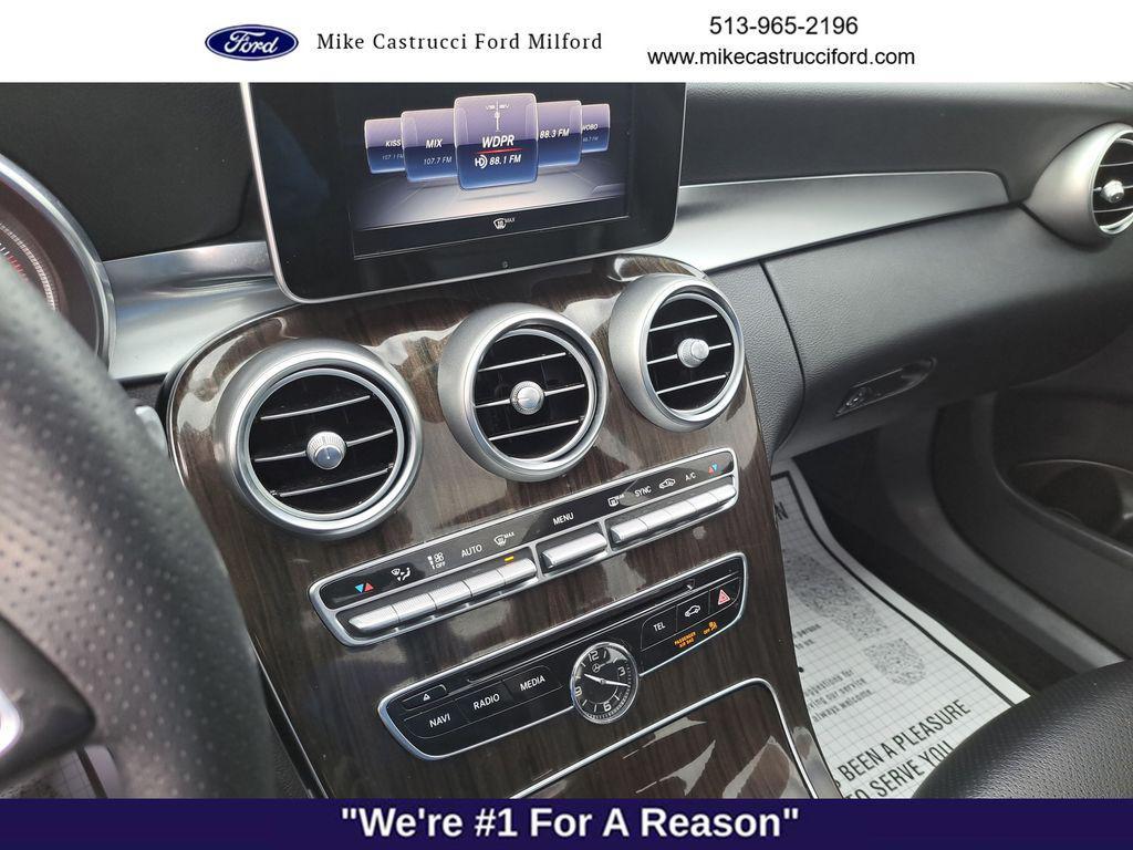 used 2017 Mercedes-Benz C-Class car, priced at $11,450