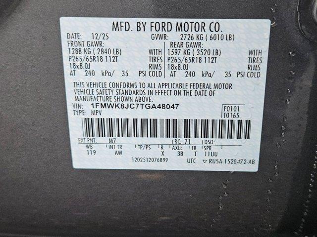 new 2026 Ford Explorer car, priced at $62,410