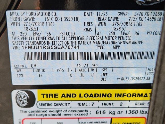 new 2025 Ford Expedition car, priced at $83,945