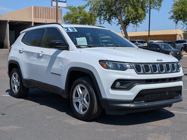 used 2023 Jeep Compass car, priced at $22,589