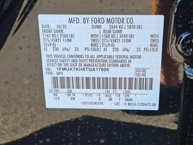 new 2026 Ford Explorer car, priced at $50,060