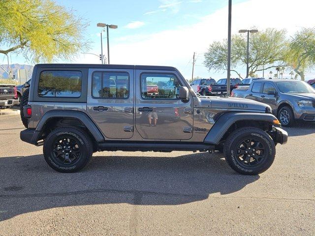 used 2022 Jeep Wrangler Unlimited car, priced at $25,954