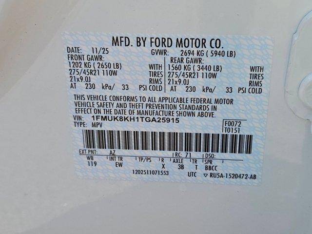 new 2026 Ford Explorer car, priced at $54,450