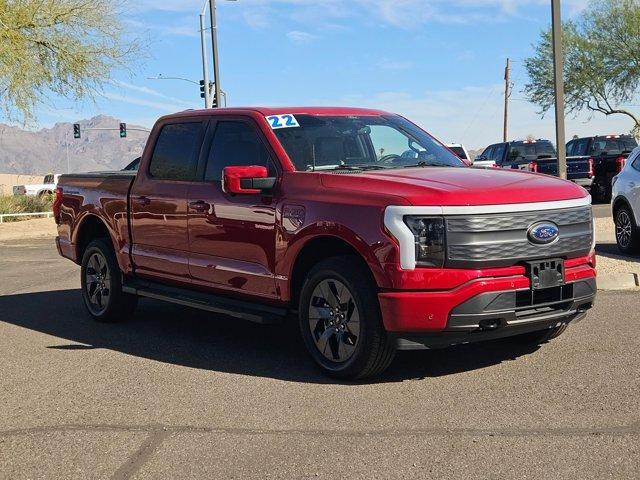 used 2022 Ford F-150 Lightning car, priced at $40,982
