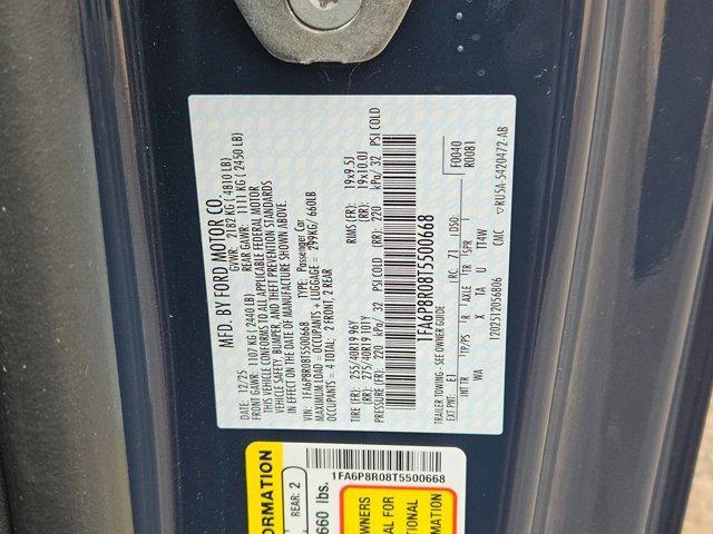 new 2026 Ford Mustang car, priced at $76,250