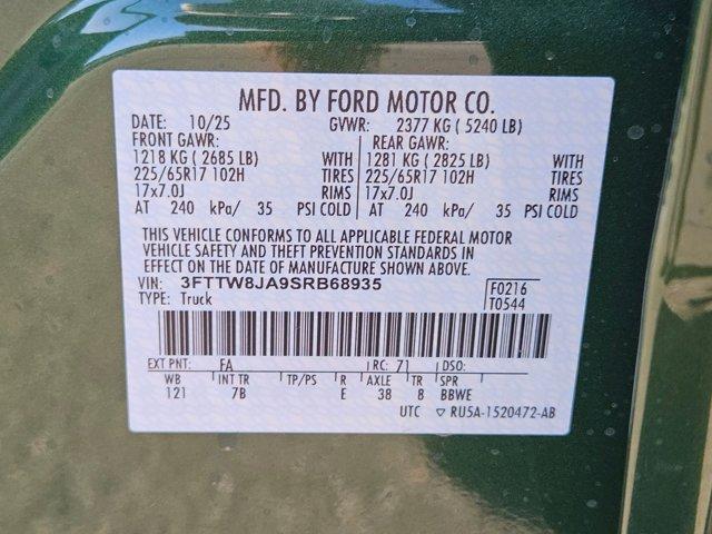 new 2025 Ford Maverick car, priced at $32,465