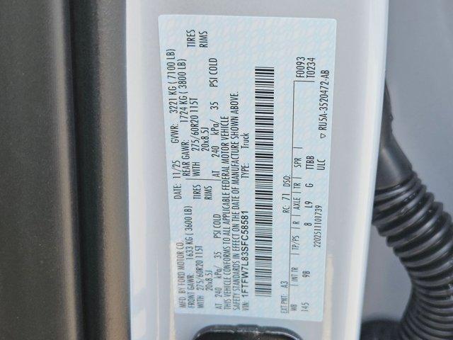 new 2025 Ford F-150 car, priced at $85,755