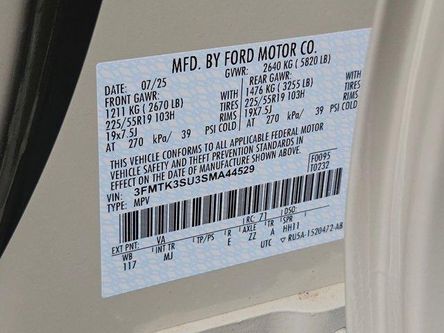 new 2025 Ford Mustang Mach-E car, priced at $52,035