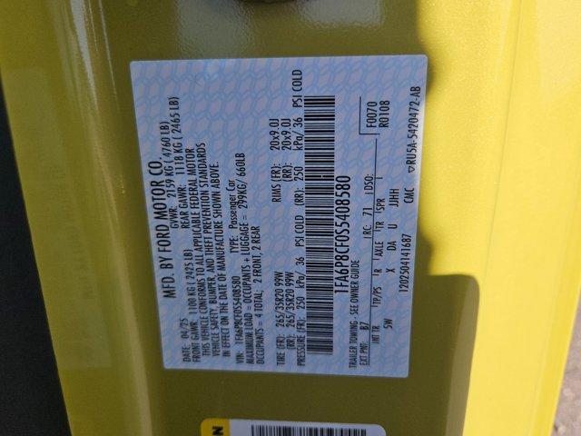 new 2025 Ford Mustang car, priced at $60,760