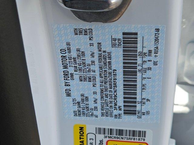 new 2025 Ford Bronco Sport car, priced at $38,790