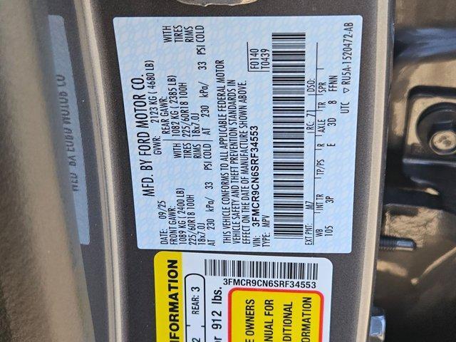 new 2025 Ford Bronco Sport car, priced at $38,490