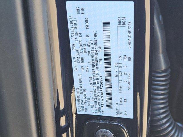 new 2025 Ford F-150 car, priced at $85,755